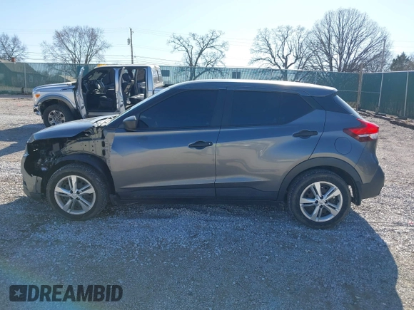 2020 Nissan Kicks S with VIN 3N1CP5BV6LL526397, listed as a IAAI auction lot 41679283 with 65,871 mi miles. Bid and sale history available at carsss.com. Image 15.