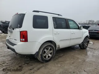 2009 Honda Pilot Touring with VIN 5FNYF38899B017472, listed as a Copart auction lot 42788225 with 118,005 mi miles and Salvage Title. Bid and sale history available at carsss.com. Image 3.