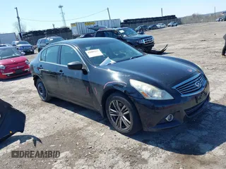2012 Infiniti G25 Sedan x with VIN JN1DV6ARXCM730694, listed as a IAAI auction lot 42005117 with 178,328 mi miles. Bid and sale history available at carsss.com. Image 1.