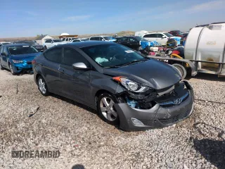 2013 Hyundai Elantra Limited z VIN 5NPDH4AE7DH444819, wystawiony jako Copart lot #53294505 z przebiegiem 117 342 mil mil oraz Szkoda całkowita • Salvage title. Historia ofert i sprzedaży dostępna na DreamBid. Obrazek 4.