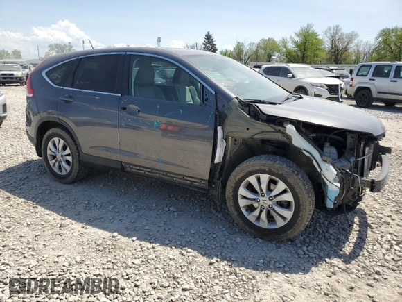 2014 Honda CR-V EX with VIN 2HKRM4H5XEH701027, listed as a Copart auction lot 54524835 with 169,445 mi miles and Salvage Title. Bid and sale history available at carsss.com. Image 4.