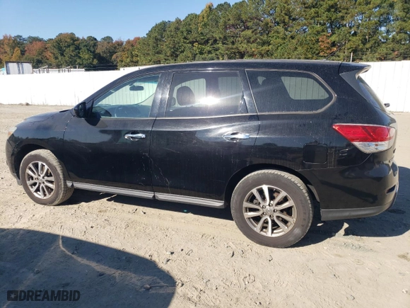 2013 Nissan Pathfinder S with VIN 5N1AR2MN7DC648933, listed as a Copart auction lot 76763084 with 145,804 mi miles and Clean Title. Bid and sale history available at carsss.com. Image 2.