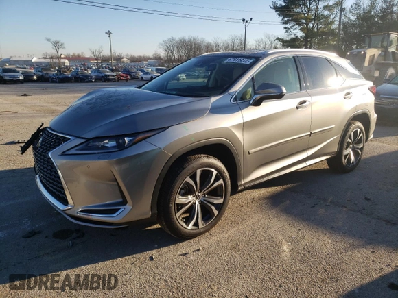 2022 Lexus RX with VIN 2T2HZMDA1NC349969, listed as a Copart auction lot 67611412 with 5,503 mi miles. Bid and sale history available at carsss.com. Image 1.