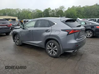 2021 Lexus NX 300 F Sport with VIN JTJSARDZ5M2251025, listed as a Copart auction lot 57950625 with 32,844 mi miles and Salvage title. Bid and sale history available at DreamBid. Image 2.