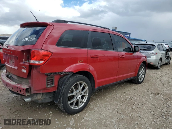 2013 Dodge Journey R/T with VIN 3C4PDDEG1DT595269, listed as a Copart auction lot 79164814 with 203,524 mi miles and Salvage title. Bid and sale history available at DreamBid. Image 3.