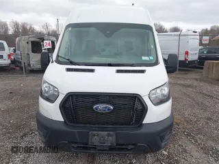 2023 Ford Transit Cargo with VIN 1FTBR3U89PKA07396, listed as a IAAI auction lot 41878907 with 103,402 mi miles and . Bid and sale history available at DreamBid. Image 11.