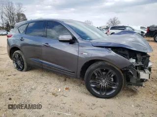 2019 Acura RDX w/A-Spec Pkg with VIN 5J8TC1H66KL014684, listed as a Copart auction lot 42556565 with 96,793 mi miles and Salvage title. Bid and sale history available at DreamBid. Image 4.