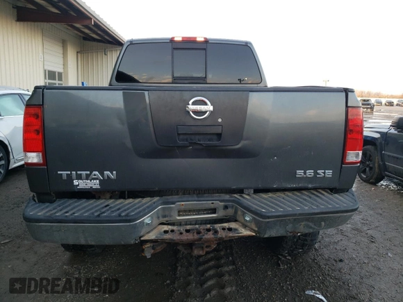 2004 Nissan Titan LE with VIN 1N6AA07A64N562975, listed as a Copart auction lot 85230234 with 99,973 mi miles and Salvage Title. Bid and sale history available at DreamBid. Image 6.