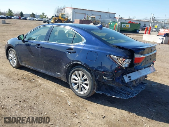 2015 Lexus ES 300h z VIN JTHBW1GG9F2091927, wystawiony jako IAAI lot #41933816 z przebiegiem 122 934 mil mil oraz . Historia ofert i sprzedaży dostępna na DreamBid. Obrazek 3.