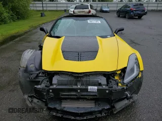 2016 Chevrolet Corvette Z06 3LZ z VIN 1G1YU2D63G5604830, wystawiony jako Copart lot #58211705 z przebiegiem 41 990 mil mil oraz Szkoda całkowita • Salvage title. Historia ofert i sprzedaży dostępna na DreamBid. Obrazek 5.