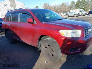 2009 Toyota Highlander with VIN JTEES41A592133137, listed as a IAAI auction lot 41785069 with 164,262 mi miles. Bid and sale history available at carsss.com. Image 1.