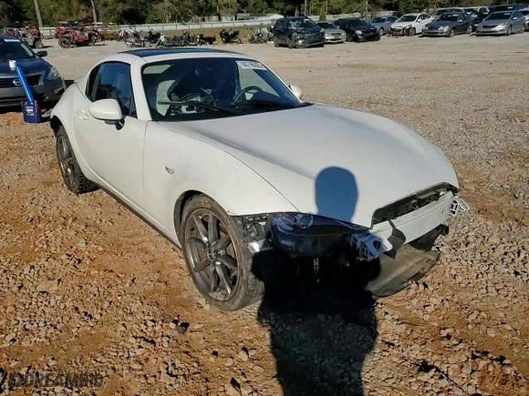 2021 Mazda MX-5 Miata RF Grand Touring with VIN JM1NDAM75M0458176, listed as a Copart auction lot 88796325 with 87,767 mi miles and Non Repairable. Bid and sale history available at carsss.com. Image 11.