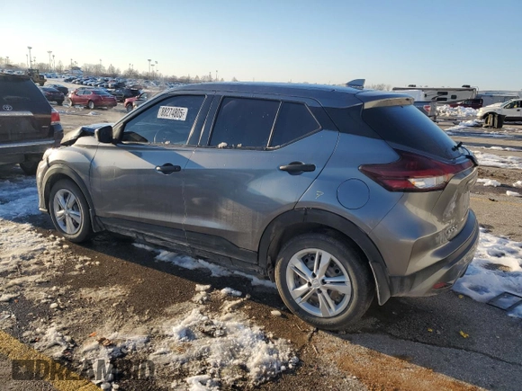 2022 Nissan Kicks S with VIN 3N1CP5BV2NL474902, listed as a Copart auction lot 88274805 with Not Provided miles and Non Repairable. Bid and sale history available at DreamBid. Image 2.