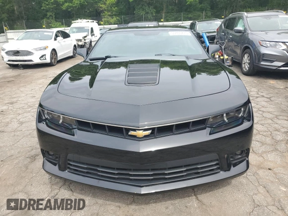 2014 Chevrolet Camaro SS with VIN 2G1FJ1EJ6E9284108, listed as a Copart auction lot 55460275 with 107,474 mi miles and Clean Title. Bid and sale history available at carsss.com. Image 5.