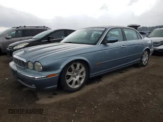 2005 Jaguar XJ with VIN SAJWA79C95SG42018, listed as a Copart auction lot 48801585 with 147,156 mi miles and Clean Title. Bid and sale history available at carsss.com. Image 1.