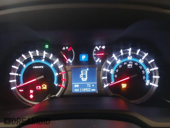 2016 Toyota 4Runner Limited z VIN JTEBU5JR4G5384199, wystawiony jako IAAI lot #42472324 z przebiegiem 118 922 mil mil oraz . Historia ofert i sprzedaży dostępna na DreamBid. Obrazek 7.