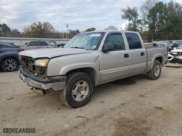 2004 Chevrolet Silverado 1500 Crew Cab Z71 with VIN 2GCEK13T541377767, listed as a Copart auction lot 86180304 with 416,123 mi miles and Salvage Title. Bid and sale history available at carsss.com. Image 1.