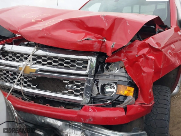 2015 Chevrolet Silverado 1500 LTZ with VIN 3GCUKSEC2FG283726, listed as a IAAI auction lot 40666666 with 281,099 mi miles. Bid and sale history available at carsss.com. Image 6.