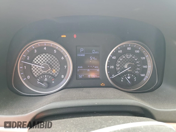 2019 Hyundai Elantra SE with VIN 5NPD74LF8KH497616, listed as a Copart auction lot 55968625 with 197,064 mi miles and Non Repairable. Bid and sale history available at DreamBid. Image 9.