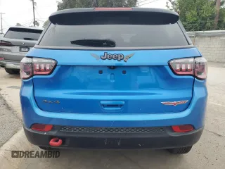 2021 Jeep Compass Trailhawk z VIN 3C4NJDDB9MT556516, wystawiony jako Copart lot #60338575 z przebiegiem 86 978 mil mil oraz Czysty tytuł • Clean title. Historia ofert i sprzedaży dostępna na DreamBid. Obrazek 6.