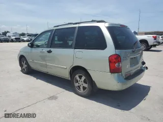2003 Mazda MPV LX with VIN JM3LW28AX30369643, listed as a Copart auction lot 65802104 with 146,052 mi miles and Salvage Title. Bid and sale history available at carsss.com. Image 2.