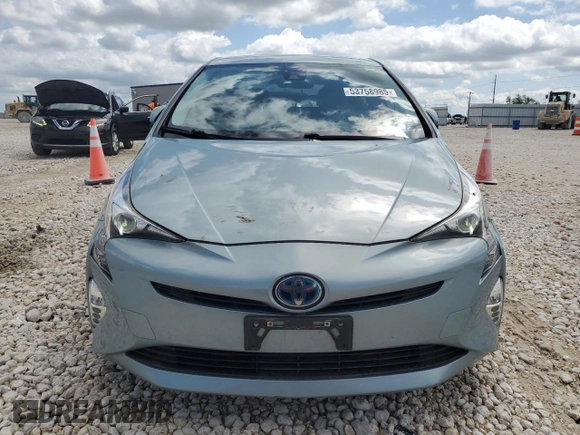 2017 Toyota Prius Two with VIN JTDKARFU5H3536196, listed as a Copart auction lot 53758985 with 116,757 mi miles and Salvage Title. Bid and sale history available at DreamBid. Image 5.
