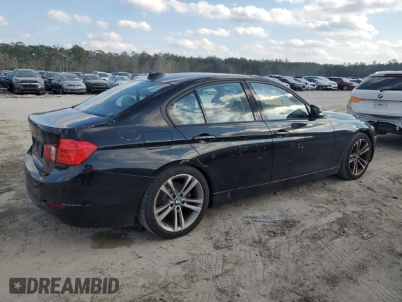 2013 BMW 3 Series 328i with VIN WBA3C1G56DNR49067, listed as a Copart auction lot 44138055 with 133,306 mi miles and Salvage Title. Bid and sale history available at carsss.com. Image 3.