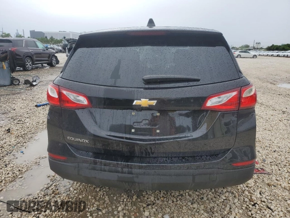 2020 Chevrolet Equinox LS z VIN 2GNAXHEV9L6232067, wystawiony jako Copart lot #59607985 z przebiegiem 66 101 mil mil oraz Szkoda całkowita • Salvage title. Historia ofert i sprzedaży dostępna na DreamBid. Obrazek 6.