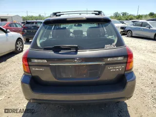 2007 Subaru Outback (Natl) XT Ltd with VIN 4S4BP63CX76304730, listed as a Copart auction lot 60438204 with 157,951 mi miles and Non Repairable. Bid and sale history available at carsss.com. Image 6.