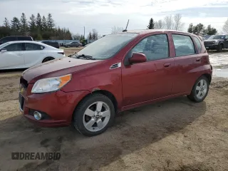 2011 Chevrolet Aveo 2LT z VIN 3G1TC6DGXBL141817, wystawiony jako Copart lot #49808145 z przebiegiem 149 167 mil mil oraz Czysty tytuł • Clean title. Historia ofert i sprzedaży dostępna na DreamBid. Obrazek 1.
