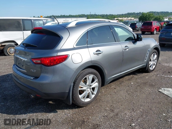 2013 Infiniti FX with VIN JN8CS1MW4DM174765, listed as a IAAI auction lot 42353218 with 109,881 mi miles and . Bid and sale history available at DreamBid. Image 4.