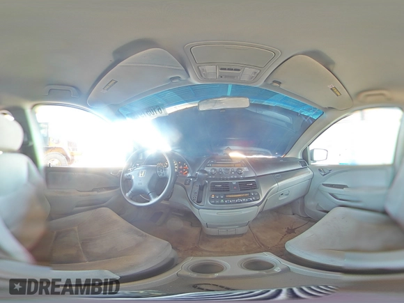 2006 Honda Odyssey EX with VIN 5FNRL384X6B461661, listed as a Copart auction lot 61051915 with 190,578 mi miles and Salvage title. Bid and sale history available at DreamBid. Image 15.
