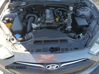2014 Hyundai Genesis Coupe 2.0T with VIN KMHHT6KD2EU121329, listed as a Copart auction lot 55333915 with 78,438 mi miles and Salvage title. Bid and sale history available at DreamBid. Image 11.