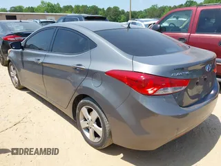 2013 Hyundai Elantra GLS with VIN 5NPDH4AE4DH417819, listed as a IAAI auction lot 42163626 with 135,370 mi miles and . Bid and sale history available at DreamBid. Image 3.