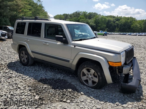 2007 Jeep Commander Sport z VIN 1J8HG48K67C651209, wystawiony jako Copart lot #64049035 z przebiegiem 216 628 mil mil oraz Szkoda całkowita • Salvage title. Historia ofert i sprzedaży dostępna na DreamBid. Obrazek 4.