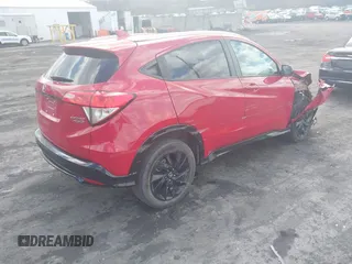 2022 Honda HR-V Sport with VIN 3CZRU6H18NM721614, listed as a IAAI auction lot 41744285 with 1 mi miles. Bid and sale history available at carsss.com. Image 4.