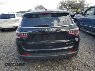 2020 Jeep Compass Limited with VIN 3C4NJCCB3LT152654, listed as a Copart auction lot 49408425 with 108,001 mi miles and Salvage Title. Bid and sale history available at DreamBid. Image 6.