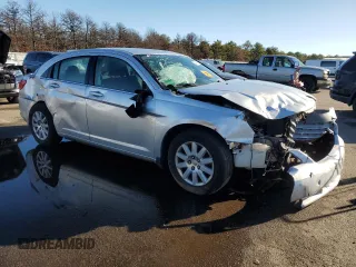 2010 Chrysler Sebring Touring with VIN 1C3CC4FB7AN141368, listed as a Copart auction lot 86410604 with 196,213 mi miles and Salvage Title. Bid and sale history available at carsss.com. Image 4.