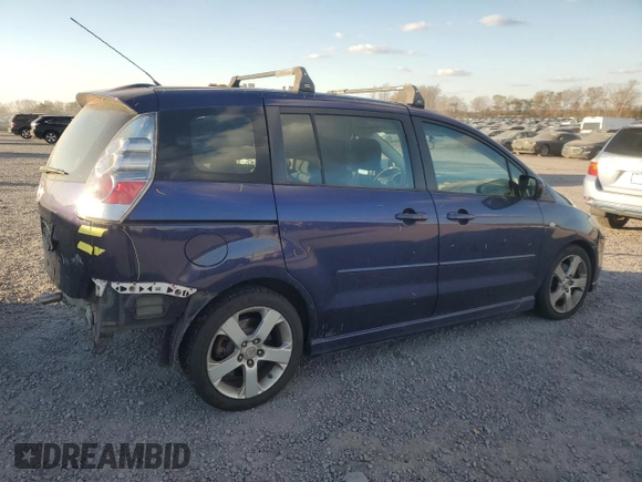 2006 Mazda 5 Sport with VIN JM1CR293760113397, listed as a Copart auction lot 83456654 with 195,859 mi miles and Salvage Title. Bid and sale history available at DreamBid. Image 3.