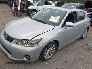 2012 Lexus CT CT 200h with VIN JTHKD5BHXC2100529, listed as a IAAI auction lot 41805863 with Not Provided miles and . Bid and sale history available at carsss.com. Image 17.