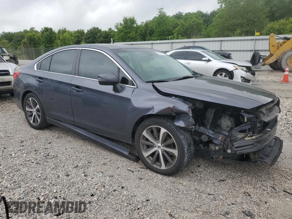 2016 Subaru Legacy Limited with VIN 4S3BNBN63G3054176, listed as a Copart auction lot 55963575 with 72,638 mi miles and Salvage title. Bid and sale history available at DreamBid. Image 4.