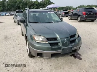 2004 Mitsubishi Outlander LS with VIN JA4LX31F54U049765, listed as a Copart auction lot 62441514 with 211,231 mi miles and Salvage Title. Bid and sale history available at carsss.com. Image 12.