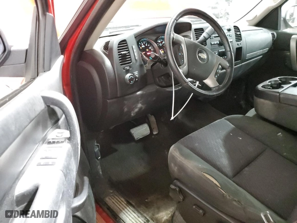 2012 Chevrolet Silverado 1500 LT with VIN 1GCRCSE06CZ340384, listed as a Copart auction lot 50319055 with 128,964 mi miles and Salvage Title. Bid and sale history available at carsss.com. Image 8.