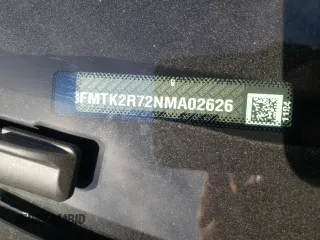 2022 Ford Mustang Mach-E California Route 1 z VIN 3FMTK2R72NMA02626, wystawiony jako Copart lot #63863292 z przebiegiem Nie podano mil oraz . Historia ofert i sprzedaży dostępna na DreamBid. Obrazek 10.