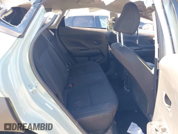 2024 Hyundai Kona SEL with VIN KM8HBCAB4RU162309, listed as a IAAI auction lot 41355222 with 9,264 mi miles. Bid and sale history available at carsss.com. Image 8.