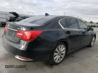 2016 Acura RLX Hybrid Advance with VIN JH4KC2F90GC000329, listed as a Copart auction lot 44647055 with 80,742 mi miles and Salvage Title. Bid and sale history available at carsss.com. Image 3.