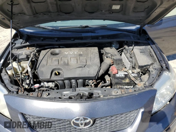 2010 Toyota Corolla with VIN 1NXBU4EEXAZ374677, listed as a Copart auction lot 49790675 with 293,377 mi miles and Clean title. Bid and sale history available at DreamBid. Image 11.