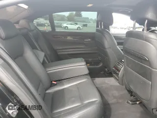 2015 BMW 7 Series 750Li with VIN WBAYE8C54FD782389, listed as a Copart auction lot 45150445 with 122,788 mi miles and Clean Title. Bid and sale history available at carsss.com. Image 10.
