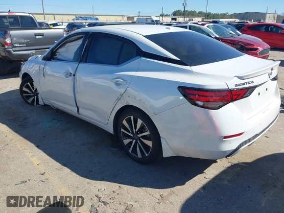 2024 Nissan Sentra SV with VIN 3N1AB8CV3RY280488, listed as a IAAI auction lot 41725874 with 16,810 mi miles and . Bid and sale history available at DreamBid. Image 3.