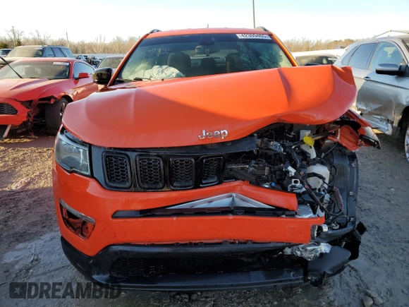 2018 Jeep Compass Sport with VIN 3C4NJCAB4JT226759, listed as a Copart auction lot 42309465 with 121,436 mi miles and Non repairable. Bid and sale history available at DreamBid. Image 5.